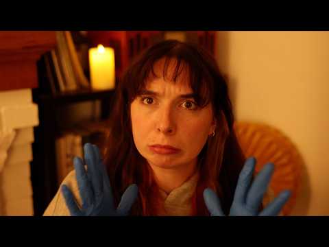 ASMR | Whispered Cranial Nerve Exam 🩹🌀💉 (latex gloves, personal attention)