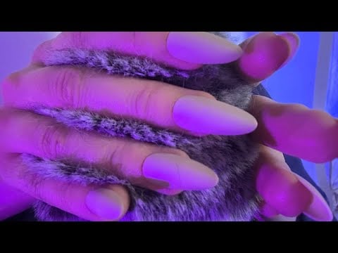 ASMR Fluffy Mic Scratching 💅 | INTENSE Scalp Massage 💆🏻‍♀️ Brain Melting 🧠🤤 (No Talking)