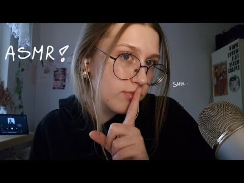 Guess the SILENT WORD!🤍🪽 (mouth sounds, mic brushing, book tapping, hand sounds)