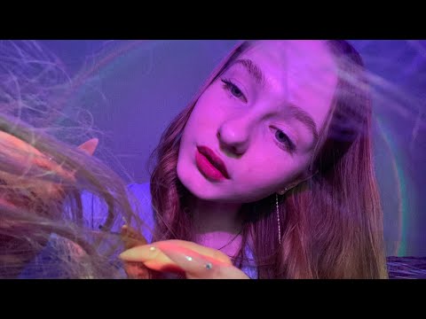 ☀︎ ASMR трепетный уход за волосами ☀︎