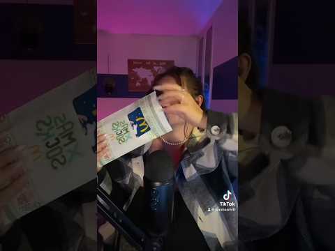 ASMR FRANÇAIS : UNBOXING CHAUSSETTES MCDO 😍