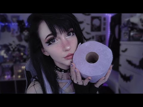 asmr ☾ feeling lonely? let me help ₊˚⊹♡ whisper ramble, purple trigger trinkets