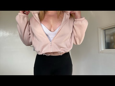 ASMR fabric scratching before I go to the gym