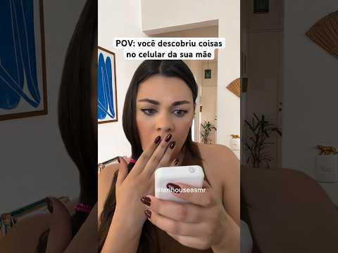 POV: você descobriu coisas no celular da sua mãe #humor #shorts