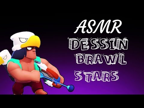 👀 ASMR coloriage Brawl stars relaxation visuel et Inaudible 👀
