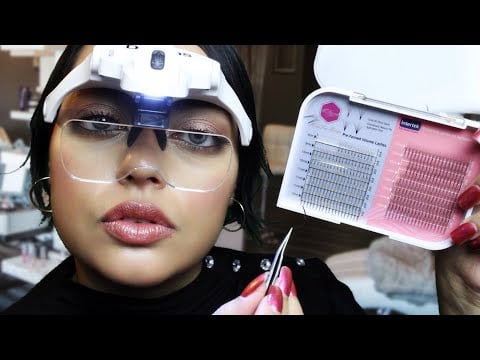 ASMR| Eyelash Extension Sleepy Time Salon (Personal Attention)