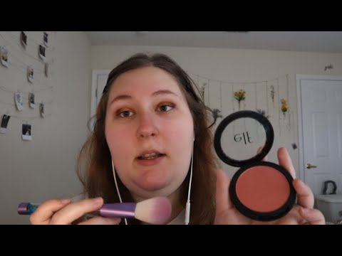 ASMR | GRWM with Rambles | Rummaging Sounds, Makeup Application Sounds