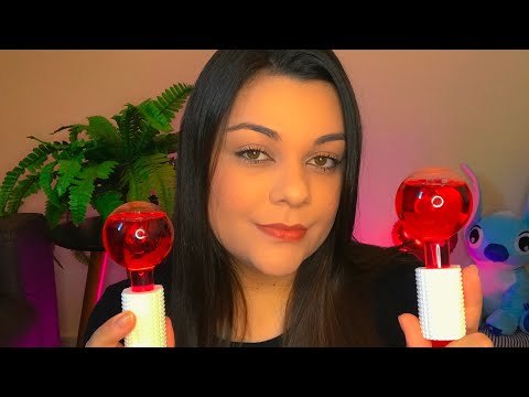 ASMR - Relaxe com ICE GLOBES