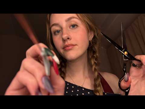 ASMR Cutting Your Hair While You Sleep 😴 Soft Spoken Personal Attention & Scissor Sounds