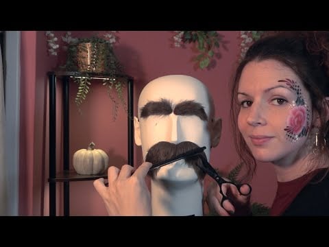 ASMR Trimming/Shaving your Facial Hair
