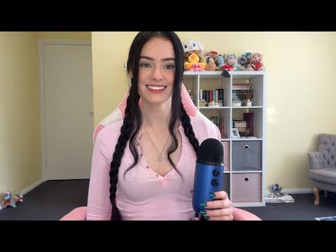 ASMR up close whisper ramble || what I’ve been watching 🌸