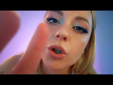 Shhh, It's Okay 💜 ASMR | Spit Painting, Mouth Sounds, Kisses | Chaotic, Fast to Slow
