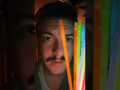 Glow Stick Light Triggers & Lens Tapping #asmr #visualasmr #asmrshorts #raeasmr #lighttriggers