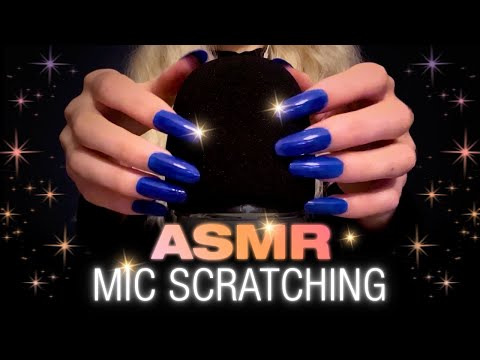 1 HOUR ASMR ✨ Intense Mic Scratching! ✨ Deep Brain Massage ✨ Guaranteed Tingles to help you sleep ✨