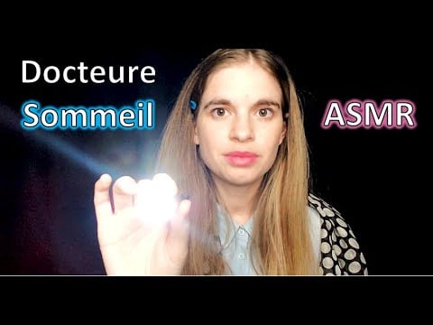 [ASMR français] Dre Dodore, spécialiste du sommeil ! Roleplay médecin anti insomnie,  soft spoken