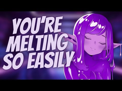 Alien slime girl wants to massage your squishy brain  (F4A) [ASMR] [Sleep aid] [Brain melting]