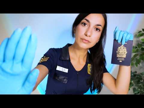 ASMR TSA Pat Down & Security Screening ✈️ (Roleplay)