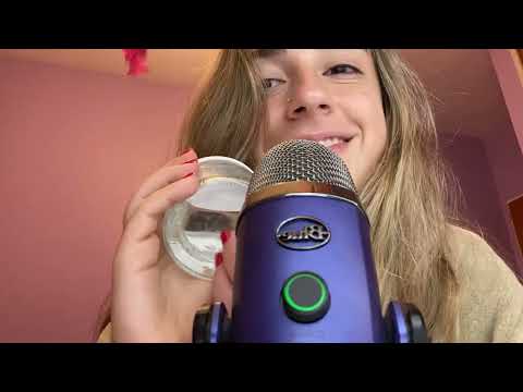 ASMR CON AGUA Y VIDRIO 💦