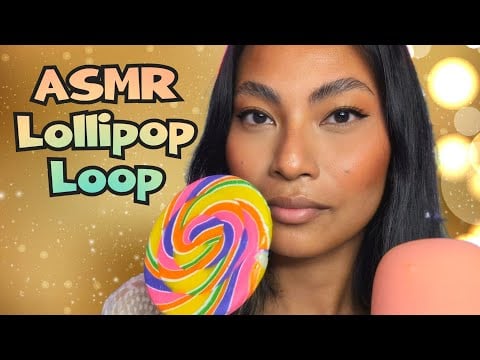 ASMR Swirl Lollipop Sounds Loop For You To Relax Or Fall Asleep To