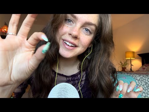 ASMR Plucking Away Negative Energy (Hand Movements & Inaudible Whispers)