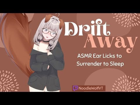 [ASMR] -  Drift Away: ASMR Ear Licks to Surrender to Sleep [Mouth Sounds]