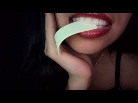 Very Upclose ASMR || Gum chewing, Favorite TV shows and songs 