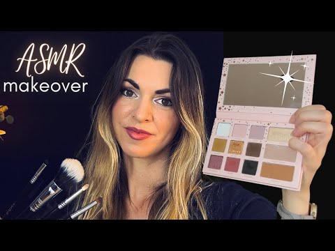 [ASMR] Makeup Artist Does Your Makeup 💄(whispered role-play)