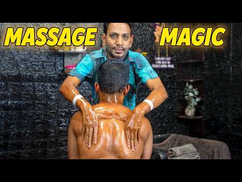 Live ASMR Massage 100% Tingles Guaranteed |  Indian Barber Head & Back Massage For Deep Sleep ASMR