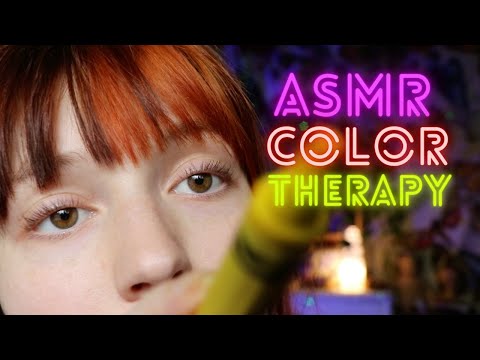 🖍️ NO TALKING🖍️ASMR Color Therapy (drawing on ya with crayons)