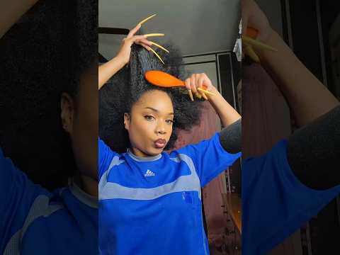 ASMR Scissor hands doing hair at 5am😳💅 #shorts #asmr