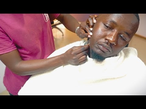 ASMR: The Most Satisfying Facial Massage, Head massage and Blackhead Extraction.