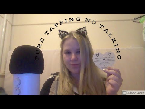 ASMR Pure Tapping | Fast & Slow (No Talking)