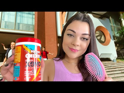 ASMR POV: AQUELA AMIGA QUE CUIDA DO SEU CABELO CACHEADO