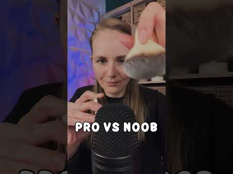 Pro ASMRtist vs Noob ASMRtist #shorts #asmr