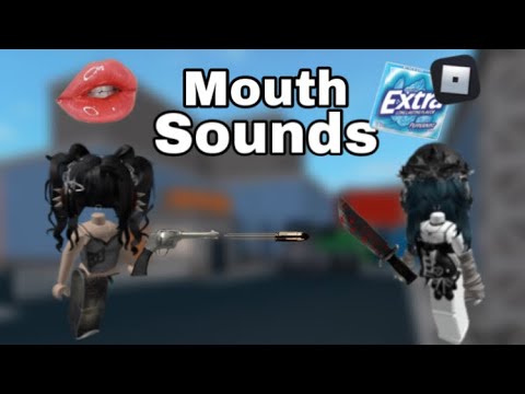Mouth sounds+ gum chewing and rambles|| playing mm2 and natural disaster🌷🏝