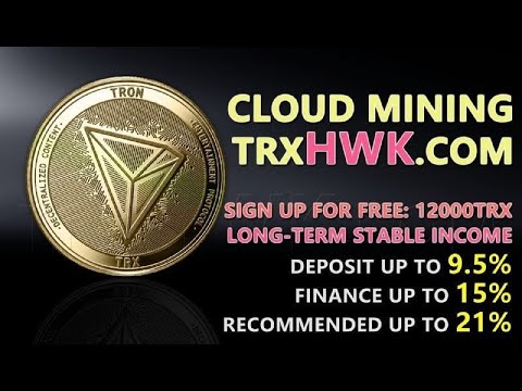 TRXHWK IS THE BEST CLOUD MINING PLATFORM! MASSIVE OPTIONS FOR EARNING MONEY! BIG POTENTIAL!