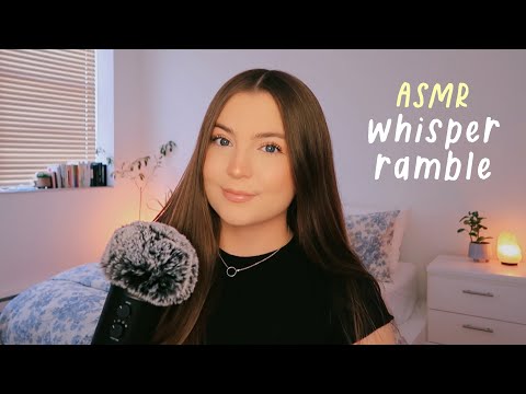 ASMR Clicky Whispering You to Sleep 🤍 (Whisper Ramble)