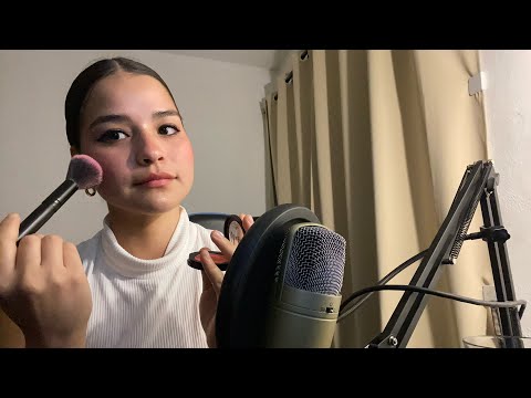 ASMR casero haciendo mi maquillaje / soft spoken