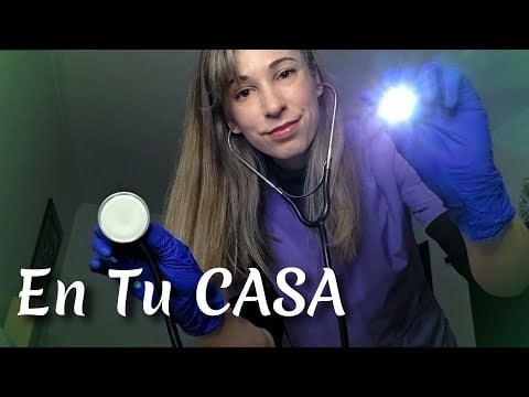 ASMR Médico a Domicilio | Te atiendo en tu Casa 🏠| Roleplay