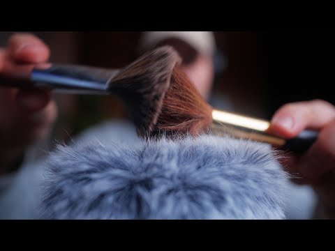 ASMR intense brushing sounds and more