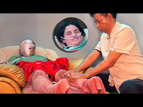 ASMR: Chinese Reflexology Foot Massage | Grand Master & Hydrogen Therapy (No Talking)