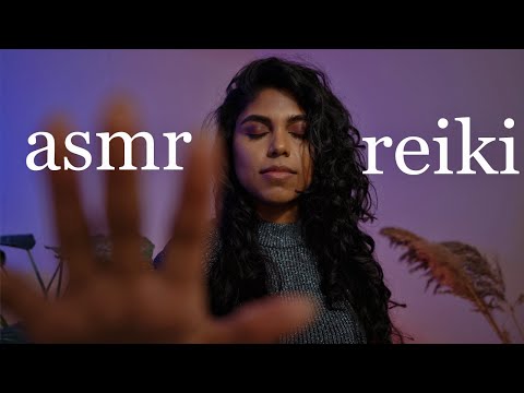 ASMR Reiki for Anxiety | Negative Energy Plucking, Body Scan & Tarot Card Pull