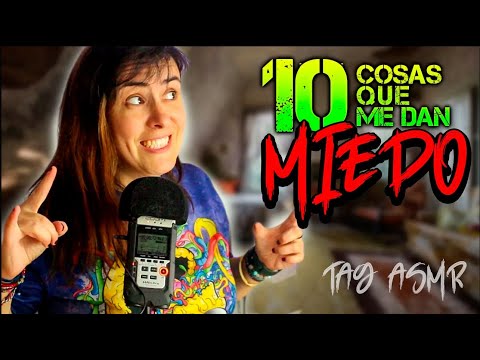 TAG 10 cosas que me dan MIEDO | ASMR Español | Zeiko ASMR