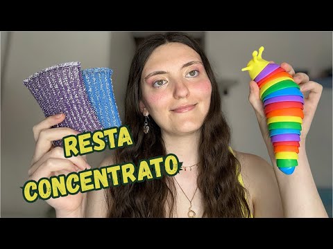 Test ADHD | Ti aiuto a rimanere concentrato 🧡 ASMR