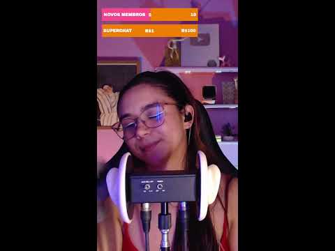 primeiro ASMR de novembro 💕 (ao vivo!)