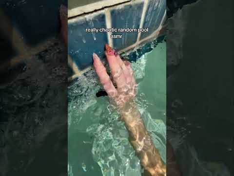 chaotic asmr at the pool fast and aggressive #asmr #chaoticasmr #fastasmr #fastandagressiveasmr