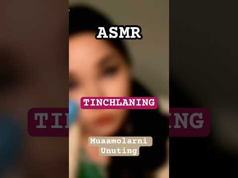 ASMR /TRIGGERS/ UHLASH uchun video #asmr #visualtingle #relax https://t.me/uzbekchaasmr