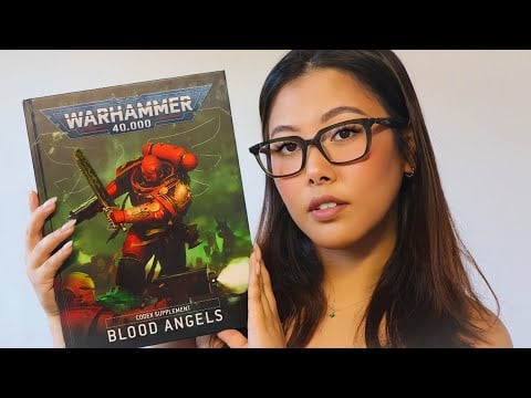 ASMR Warhammer 40k Blood Angels Codex