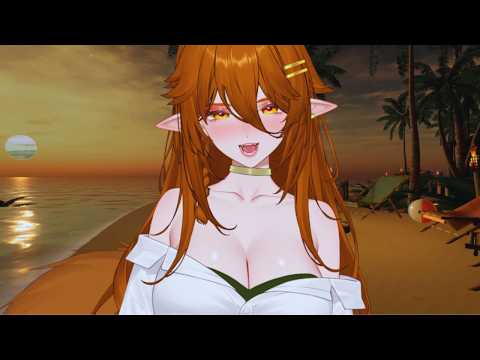 ASMR RP 🌊 Tu rencontres une fille seule sur la plage la nuit 🔥