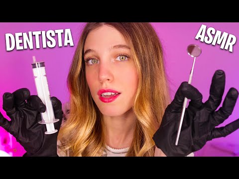 ASMR *LIMPIEZA DENTAL* REAL 🦷 ROLEPLAY EN ESPAÑOL SIENDO DENTISTA | Laia Oli